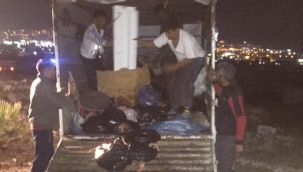 İzmir'de çürümeye yüz tutmuş 3 bin 660 kilo at eti ele geçirildi