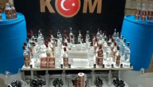 İzmir'de sahte etil alkol baskını: 10 bin litreyi aşkın ele geçirildi