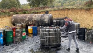 Kaçak akaryakıt operasyonu: 108 bin litre ele geçirildi