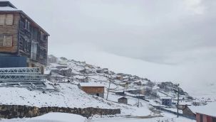 Mayıs ayında yaylalarda kar yağışı devam ediyor