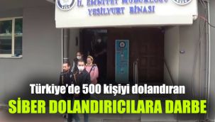 Türkiye’de 500 kişiyi dolandıran siber dolandırıcılara darbe