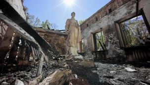 Ukrayna'da 350'den fazla tarihi ve kültürel mekan hasar gördü