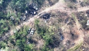 Ukrayna, Donets nehrini geçmeye çalışan Rus askerlerini pusuya düşürdü