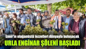 Urla Enginar Şöleni başladı: İzmir’in olağanüstü lezzetleri dünyayla buluşacak