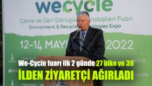 We-Cycle fuarı ilk 2 günde 27 ülke ve 39 ilden ziyaretçi ağırladı