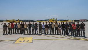 Yangın söndürme uçakları İzmir’e geldi