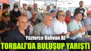 Yüzlerce Rahvan At: Torbalı’da buluşup, yarıştı