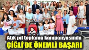 Atık pil toplama kampanyasında Çiğli’de önemli başarı