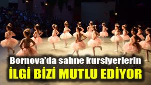 Bornova’da sahne kursiyerlerin: İlgi bizi mutlu ediyor