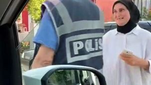 Engelli öğrencinin imdadına polis ekipleri yetişti