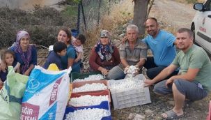 İpekböcekçiliğine destek arttı, üreticinin yüzü güldü
