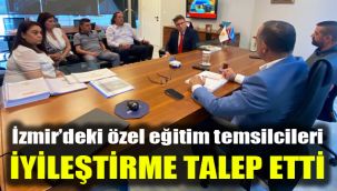 İzmir’deki özel eğitim temsilcileri iyileştirme talep etti