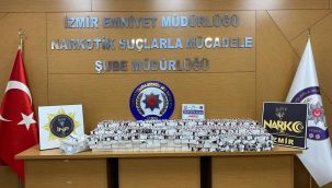 Kargoyla sentetik hap sevkiyatı, polis takibine takıldı