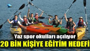 Yaz spor okulları açılıyor: 20 bin kişiye eğitim hedefi