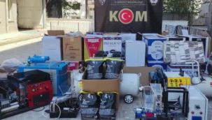 4 milyonluk tütün malzemesi ele geçirildi
