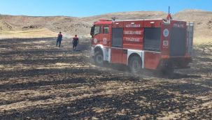 Adıyaman'daki anız yangını korkuttu
