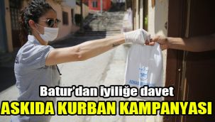Batur'dan iyiliğe davet: Askıda Kurban kampanyası