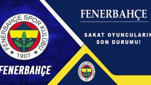 FENERBAHÇE'YE SAKAT OYUNCULARDAN MÜJDELİ HABER