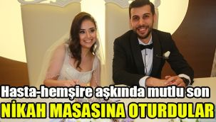 Hasta-hemşire aşkında mutlu son