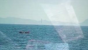 İzmir açıklarında 104 düzensiz göçmen kurtarıldı