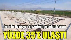İzmir’in ilk hayvan mezarlığında doluluk oranı yüzde 35’e ulaştı