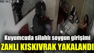 Kuyumcuda silahlı soygun girişimi: Zanlı kıskıvrak yakalandı