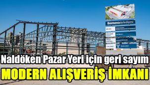 Naldöken Pazar Yeri için geri sayım: Modern alışveriş imkanı