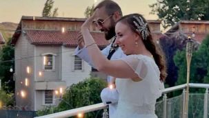 Norveçli gelin Sungurlu'da dünya evine girdi