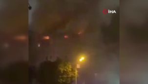 Rusya'da apartmanda yangın