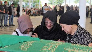 Selde hayatını kaybeden genç kız defnedildi