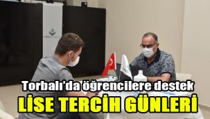 Torbalı’da öğrencilere destek: Lise tercih günleri