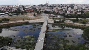 Tunca Nehri'nde debi düştü