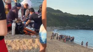 Yüzmeye gitti, kalp krizi geçirdi