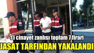 1'i cinayet zanlısı toplam 7 firari, JASAT tarafından yakalandı