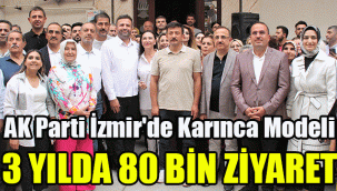 AK Parti, İzmir'de 'Karınca Modeli': 3 yılda 80 bin ziyaret