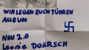 Almanya'da camiye ırkçı tehdit mektubu