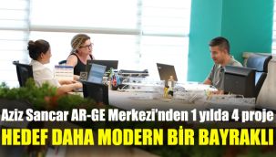 Aziz Sancar AR-GE Merkezi’nden 1 yılda 4 proje: Hedef daha modern bir Bayraklı