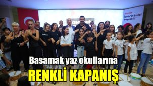 Basamak yaz okullarına renkli kapanış