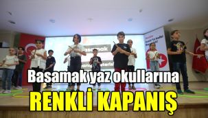 Basamak yaz okullarına renkli kapanış