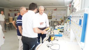 Egeli mühendisler Avrupa standartlarının üzerinde donanıma sahip laboratuvarlarda eğitim alıyor