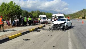 Fethiye'de trafik kazası
