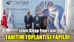 İzmir Kitap Fuarı'nın tanıtım toplantısı yapıldı