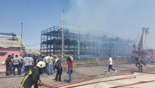 Kayseri Şeker Fabrikası'nda korkutan yangın