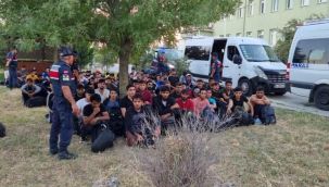Kırklareli'nde 88 kaçak göçmen yakalandı
