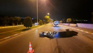 Kuşadası'nda motosiklet kazası
