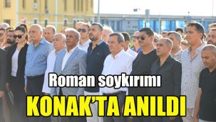 Roman soykırımı Konak’ta anıldı