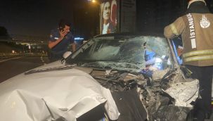 Sarıyer'de feci kaza