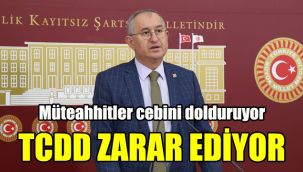 TCDD zarar ediyor, müteahhitler cebini dolduruyor