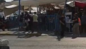 Yan bakıyosun kavgasında metrelerce kovalamaca