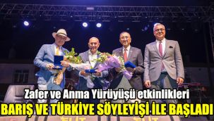 Zafer ve Anma Yürüyüşü etkinlikleri Barış ve Türkiye söyleşisi ile başladı